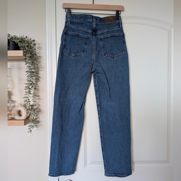 Madewell Perfect Vintage Straight Crop Jean - Picture 2 of 3